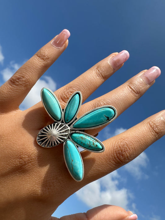 Navajo turquoise ring
